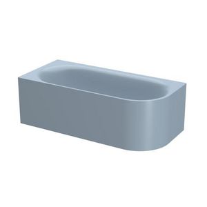 Bad BetteLux Oval IV Silhouette 1750x800mm Blue Satin