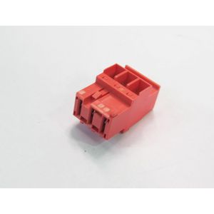 Connector 3-p. rood FS/WHBC