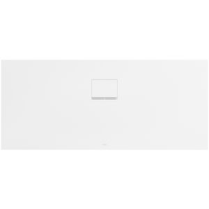 Douchebak Squaro Inf. lange zijde 1600x700mm Quaryl Sto.wit