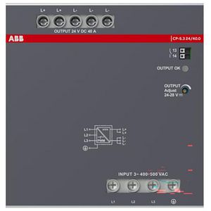 Driefase Voeding 24V 40.0A
