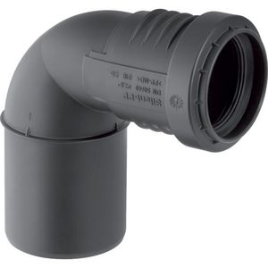 Silent-PP bocht 87,5° verlopend 40x50mm mof x spie VVE=10