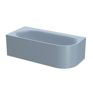 Bad BetteLux Oval IV Silhouette 1850x850mm Blue Satin