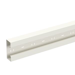 Lengte a 3m. Wandgoot 170x65x3000mm WGX wit RAL9010