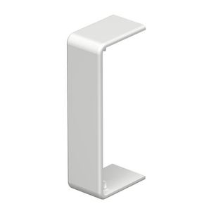 Naadafdekking 20x50mm polyvinylchlorid puur wit VVE=10