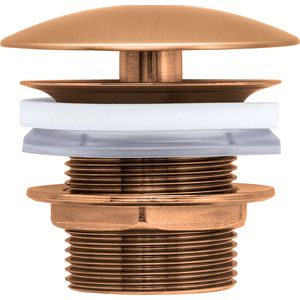 Afvoerventiel Brons Geborsteld 72x72x69mm 0050240400