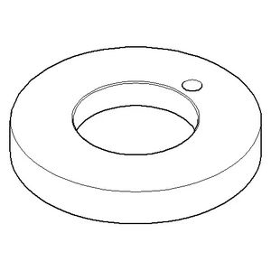 Rozet 59x27,5x9mm Champagne (22kt Goud)