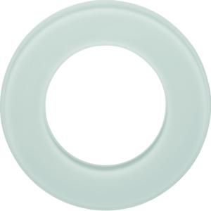 Afdekraam 1-v berker Glas polarwit