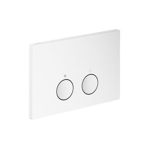 Drukplaat AXOR FlushPlate mat wit