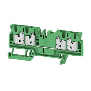 Doorvoer blok SNAP IN groen 2.5mm2 24 A 800 nr. VVE=100