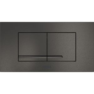 XT bedieningspaneel Kantos DF ks geborsteld titanium zwart