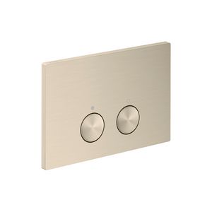 Drukplaat AXOR FlushPlate Brushed Nickel