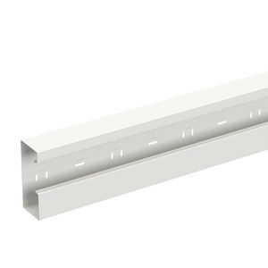 Wandgoot U-170/72 L=2.5m WGX signaalwit RAL9003