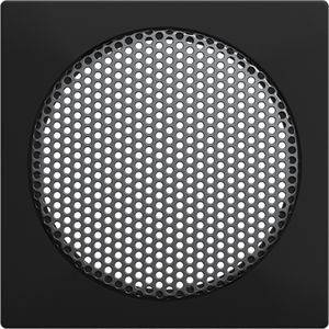 Centraalplaat voor luidsprekersokkel 8223 U, balance SI matzwart. (8253-915)