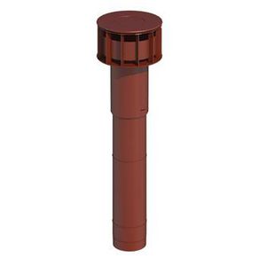 Dakdoorvoer basis MultiVent 166 1325mm natuurrood