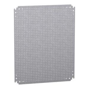 Montageplaat microperf. 600x500mm Gaten 3,6mm op 12,5mm