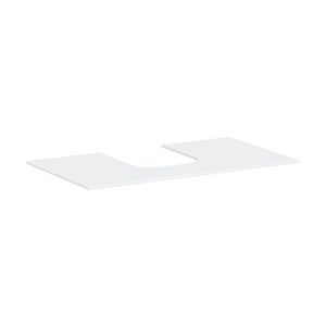 Console 980x550mm met utsparing in het midden countertop 600/480 Xevolos E 54209700