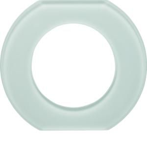 Afdekraam 1-v middenstuk berker Glas polarwit