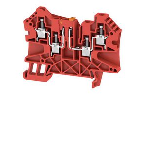 Scheidingsklem rood 4mm² 27A 500V N VVE=50