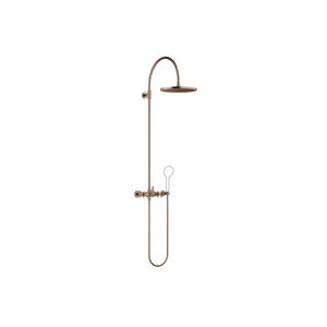 TARA Showerpipe douchemngkr z.handdouche 300mm Brons gebor