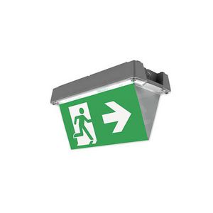 Noodverlichting centraal CG-S IP65 dubbelzijdig vluchtr.aanduiding 24m