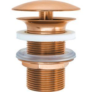 Afvoerventiel Brons Geborsteld 72x72x95mm 0050380400