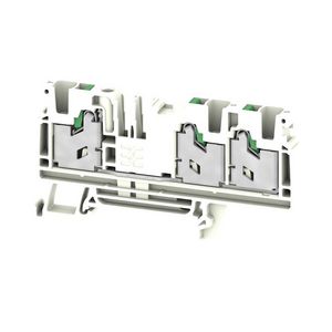 Doorvoer bl. SNAP IN wit 4mm2 32 A 1000 V nr. VVE=50