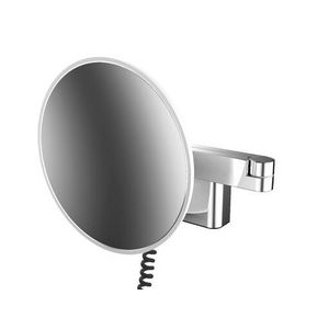 Evo scheerspiegel LED diam209mm 2-armig snoer 3x vergr chr