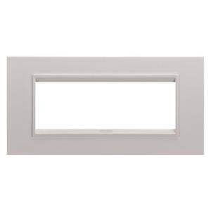 LUX PLATE-IN METAL-6 MODULES-MONOCHROME NATURAL BEIGE