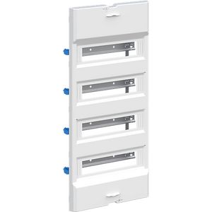 Afdekplaat DIN-rail binnenwerk met N/PE QT UK64