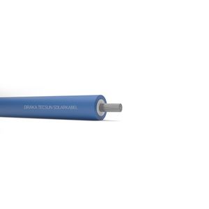Haspel a 500m. TECSUN (PV) solarkabel H1Z2Z2-K 1/1kV bu# 1x10mm²