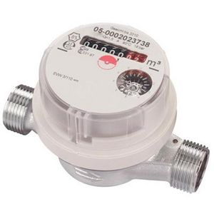 Watermeter EVW-IMP Qn 2.5 130mm 1"bt.