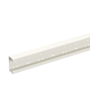 Lengte a 2,5m. Wandgoot 110x52 WGX wit RAL9010