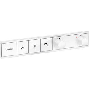 Afbouwdeel inbouwthermostaat RainSelect 3 functies 18,5l/min. mat wit