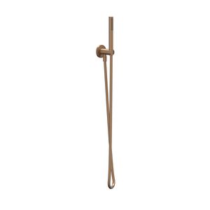 Handdoucheset slang 150cm geborsteld mat koper