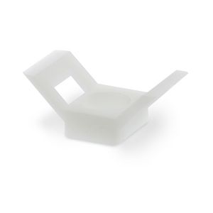 Zak a 100st. Schroefzadel 30X15mm transparant