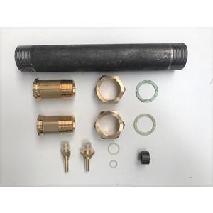 Inbouwset DN25 dompelb. temperatuur sensor