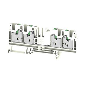 Doorvoer bl. SNAP IN wit 4mm2 32 A 1000 V nr. VVE=50