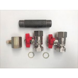 Inbouwset DN15 dompelb. temperatuur sensor