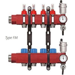 Polyamide verdeler FM 4-groeps