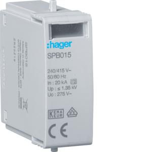 Steekelement T2 L-N Uc 275 V Imax 40 kA Up 1,35 kV