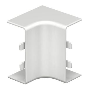 Binnenhoek 20x50mm polyvinylchlorid puur wit VVE=4