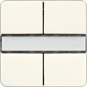 Tastafdekking CD 2-voudig wit KNX VVE=10