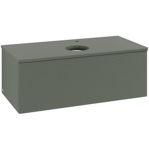 Wastafelonderkast Antao 1000x360x500mm L.Green Matt Lacquer L31150HL