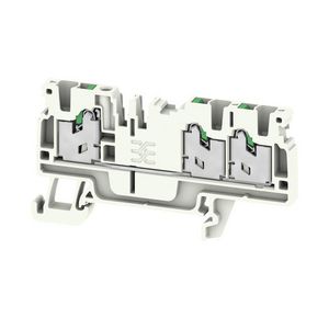 Doorvoer blok SNAP IN grijs 2.5mm2 24 A 800 nr. VVE=100