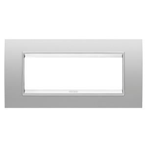 LUX PLAAT-VAN METAAL-6 MODULE-MAGNETISCH GRIJS-BINNE