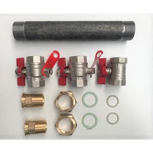 Inbouwset DN25 CF US Echo II Axonic directe temp. sensor