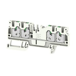 Doorvoer blok SNAP IN grijs 2.5mm2 24 A 800 nr. VVE=100