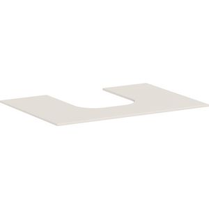 Console 780x550mm met utsparing in het midden countertop 600/480 Xevolos E 54208780
