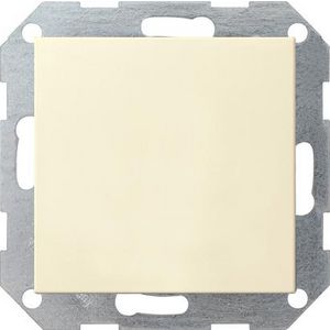 Objectr. drukcontactinterface/F 4-voudig KNX System 55 creme wit