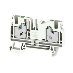 Doorvoer bl. SNAP IN grijs 4mm2 32 A 1000 V nr. VVE=50